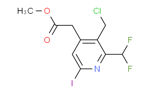 AM221846 | 1805144-89-1 | Methyl 3-(chloromethyl)-2-(difluoromethyl)-6-iodopyridine-4-acetate