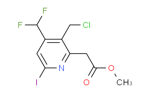 AM221847 | 1807155-21-0 | Methyl 3-(chloromethyl)-4-(difluoromethyl)-6-iodopyridine-2-acetate
