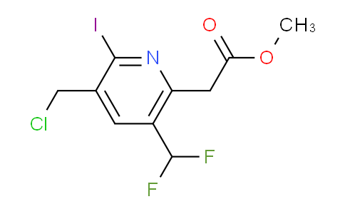AM221848 | 1805544-31-3 | Methyl 3-(chloromethyl)-5-(difluoromethyl)-2-iodopyridine-6-acetate