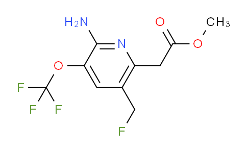 AM22185 | 1806194-53-5 | Methyl 2-amino-5-(fluoromethyl)-3-(trifluoromethoxy)pyridine-6-acetate