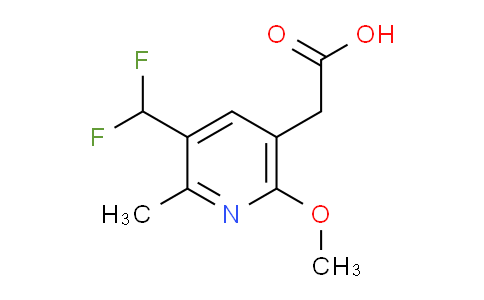 AM221851 | 1805197-40-3 | 3-(Difluoromethyl)-6-methoxy-2-methylpyridine-5-acetic acid