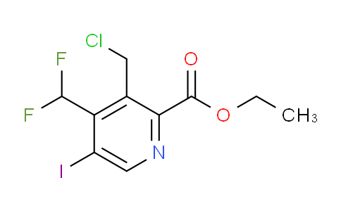 AM221852 | 1805551-61-4 | Ethyl 3-(chloromethyl)-4-(difluoromethyl)-5-iodopyridine-2-carboxylate