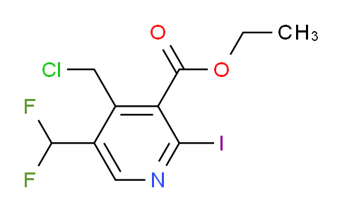 AM221853 | 1805611-47-5 | Ethyl 4-(chloromethyl)-5-(difluoromethyl)-2-iodopyridine-3-carboxylate