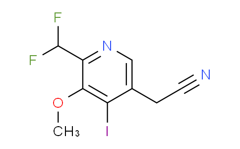AM221856 | 1806003-22-4 | 2-(Difluoromethyl)-4-iodo-3-methoxypyridine-5-acetonitrile