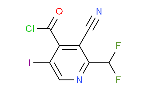 AM221861 | 1805284-18-7 | 3-Cyano-2-(difluoromethyl)-5-iodopyridine-4-carbonyl chloride