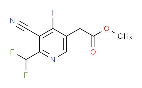 AM221862 | 1807090-24-9 | Methyl 3-cyano-2-(difluoromethyl)-4-iodopyridine-5-acetate