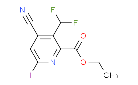 AM221863 | 1805289-42-2 | Ethyl 4-cyano-3-(difluoromethyl)-6-iodopyridine-2-carboxylate