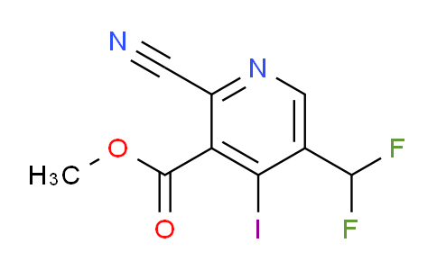 AM221865 | 1807080-08-5 | Methyl 2-cyano-5-(difluoromethyl)-4-iodopyridine-3-carboxylate