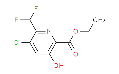 AM221871 | 1804673-86-6 | Ethyl 3-chloro-2-(difluoromethyl)-5-hydroxypyridine-6-carboxylate