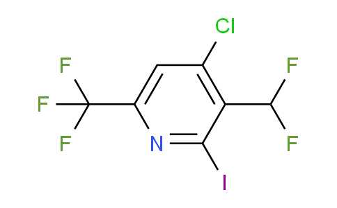 AM221875 | 1805263-31-3 | 4-Chloro-3-(difluoromethyl)-2-iodo-6-(trifluoromethyl)pyridine