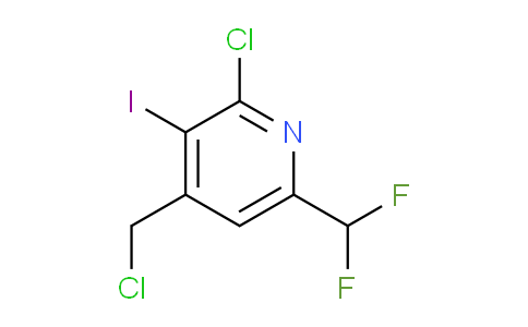 AM221877 | 1805262-63-8 | 2-Chloro-4-(chloromethyl)-6-(difluoromethyl)-3-iodopyridine