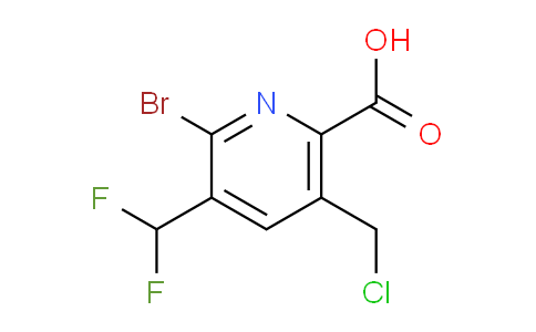 AM221878 | 1807002-05-6 | 2-Bromo-5-(chloromethyl)-3-(difluoromethyl)pyridine-6-carboxylic acid