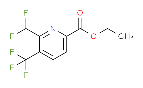 AM221887 | 1804693-28-4 | Ethyl 2-(difluoromethyl)-3-(trifluoromethyl)pyridine-6-carboxylate