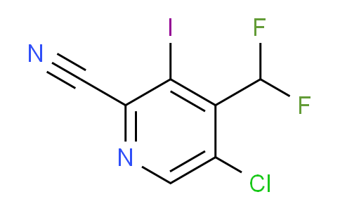AM221894 | 1806926-57-7 | 5-Chloro-2-cyano-4-(difluoromethyl)-3-iodopyridine