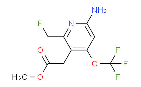 AM22190 | 1806099-28-4 | Methyl 6-amino-2-(fluoromethyl)-4-(trifluoromethoxy)pyridine-3-acetate