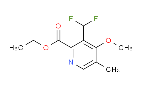 AM221900 | 1806959-35-2 | Ethyl 3-(difluoromethyl)-4-methoxy-5-methylpyridine-2-carboxylate