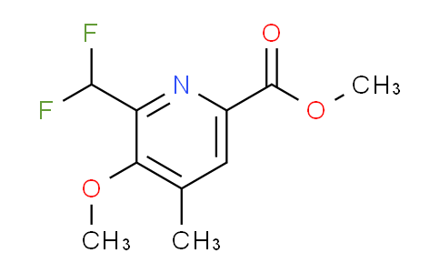 AM221905 | 1806959-09-0 | Methyl 2-(difluoromethyl)-3-methoxy-4-methylpyridine-6-carboxylate