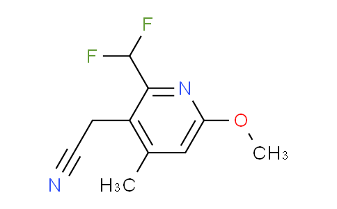AM221907 | 1806033-71-5 | 2-(Difluoromethyl)-6-methoxy-4-methylpyridine-3-acetonitrile