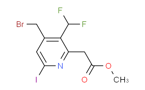 AM221912 | 1807154-15-9 | Methyl 4-(bromomethyl)-3-(difluoromethyl)-6-iodopyridine-2-acetate