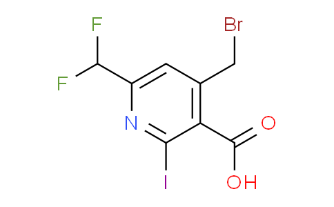 AM221914 | 1804868-54-9 | 4-(Bromomethyl)-6-(difluoromethyl)-2-iodopyridine-3-carboxylic acid