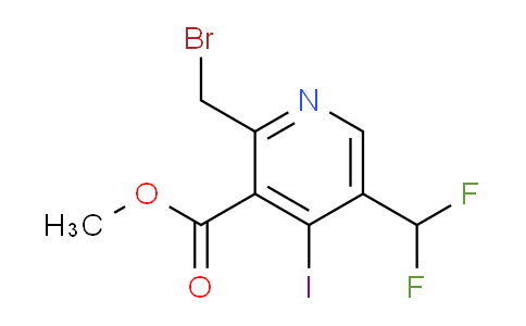 AM221915 | 1805425-74-4 | Methyl 2-(bromomethyl)-5-(difluoromethyl)-4-iodopyridine-3-carboxylate