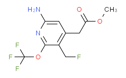 AM22192 | 1806099-23-9 | Methyl 6-amino-3-(fluoromethyl)-2-(trifluoromethoxy)pyridine-4-acetate