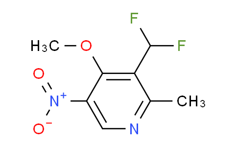 AM221925 | 1805265-28-4 | 3-(Difluoromethyl)-4-methoxy-2-methyl-5-nitropyridine