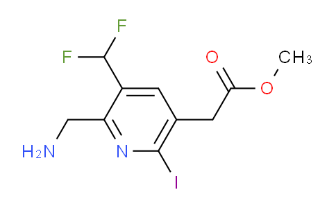 AM221926 | 1805425-61-9 | Methyl 2-(aminomethyl)-3-(difluoromethyl)-6-iodopyridine-5-acetate