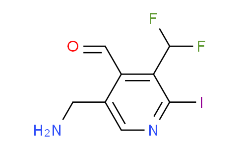 AM221932 | 1805612-66-1 | 5-(Aminomethyl)-3-(difluoromethyl)-2-iodopyridine-4-carboxaldehyde