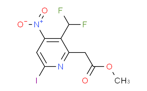 AM221943 | 1806864-10-7 | Methyl 3-(difluoromethyl)-6-iodo-4-nitropyridine-2-acetate