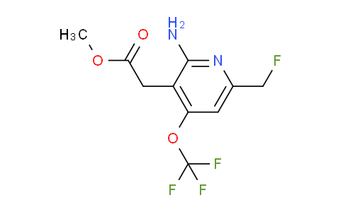 AM22195 | 1806194-68-2 | Methyl 2-amino-6-(fluoromethyl)-4-(trifluoromethoxy)pyridine-3-acetate