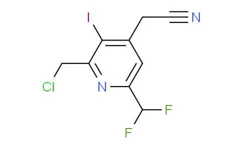 AM221957 | 1807146-09-3 | 2-(Chloromethyl)-6-(difluoromethyl)-3-iodopyridine-4-acetonitrile