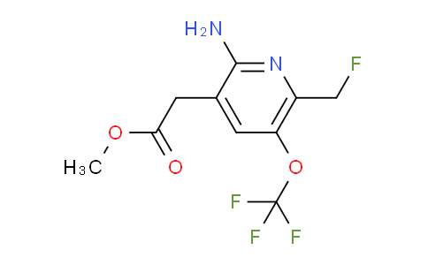 AM22196 | 1804541-89-6 | Methyl 2-amino-6-(fluoromethyl)-5-(trifluoromethoxy)pyridine-3-acetate