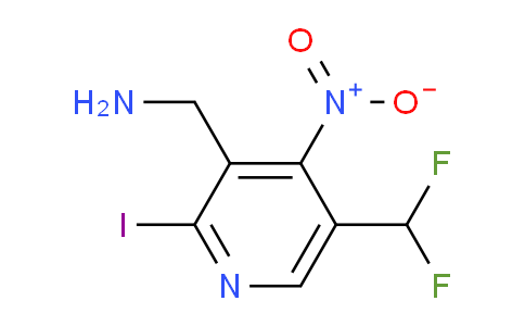 AM221960 | 1805417-24-6 | 3-(Aminomethyl)-5-(difluoromethyl)-2-iodo-4-nitropyridine