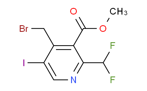 AM221962 | 1806953-59-2 | Methyl 4-(bromomethyl)-2-(difluoromethyl)-5-iodopyridine-3-carboxylate