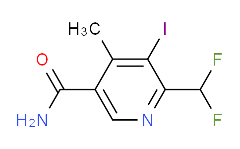 AM221966 | 1806022-89-8 | 2-(Difluoromethyl)-3-iodo-4-methylpyridine-5-carboxamide
