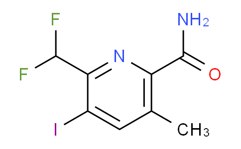 AM221967 | 1805516-83-9 | 2-(Difluoromethyl)-3-iodo-5-methylpyridine-6-carboxamide