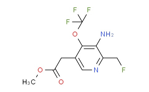 AM22197 | 1803993-31-8 | Methyl 3-amino-2-(fluoromethyl)-4-(trifluoromethoxy)pyridine-5-acetate