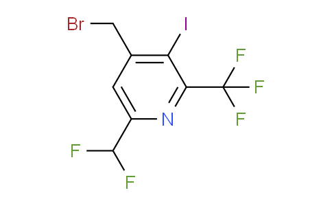 AM221972 | 1804867-73-9 | 4-(Bromomethyl)-6-(difluoromethyl)-3-iodo-2-(trifluoromethyl)pyridine