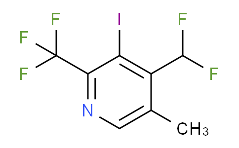 AM221978 | 1807137-33-2 | 4-(Difluoromethyl)-3-iodo-5-methyl-2-(trifluoromethyl)pyridine