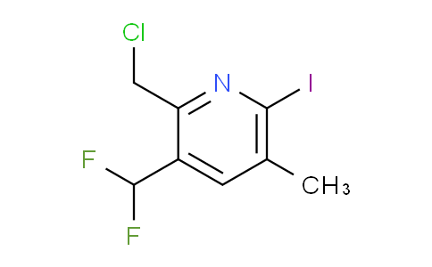 AM221980 | 1807017-73-7 | 2-(Chloromethyl)-3-(difluoromethyl)-6-iodo-5-methylpyridine