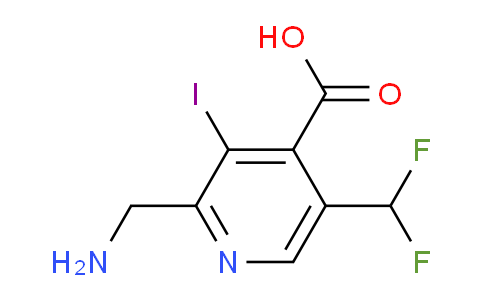 AM221984 | 1805612-75-2 | 2-(Aminomethyl)-5-(difluoromethyl)-3-iodopyridine-4-carboxylic acid