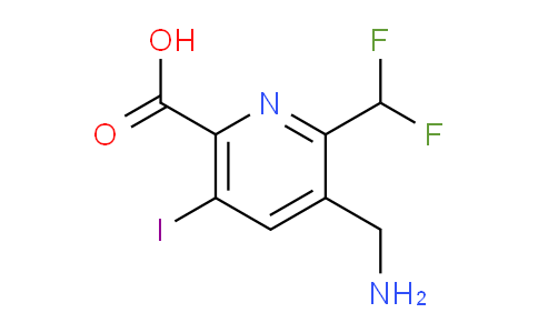 AM221985 | 1805424-27-4 | 3-(Aminomethyl)-2-(difluoromethyl)-5-iodopyridine-6-carboxylic acid