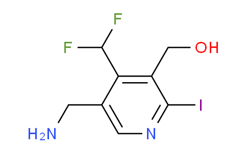 5-(Aminomethyl)-4-(difluoromethyl)-2-iodopyridine-3-methanol