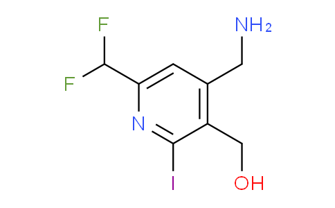 4-(Aminomethyl)-6-(difluoromethyl)-2-iodopyridine-3-methanol