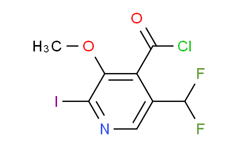 AM221994 | 1807094-02-5 | 5-(Difluoromethyl)-2-iodo-3-methoxypyridine-4-carbonyl chloride