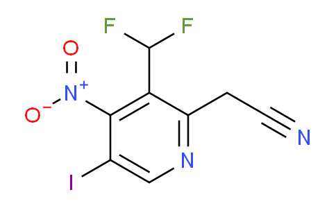AM222011 | 1807094-57-0 | 3-(Difluoromethyl)-5-iodo-4-nitropyridine-2-acetonitrile