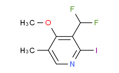 3-(Difluoromethyl)-2-iodo-4-methoxy-5-methylpyridine