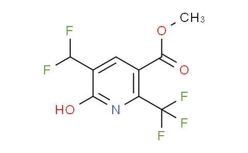 Methyl 3-(difluoromethyl)-2-hydroxy-6-(trifluoromethyl)pyridine-5-carboxylate