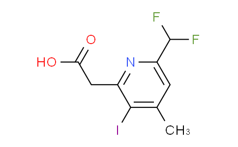AM222029 | 1805546-19-3 | 6-(Difluoromethyl)-3-iodo-4-methylpyridine-2-acetic acid